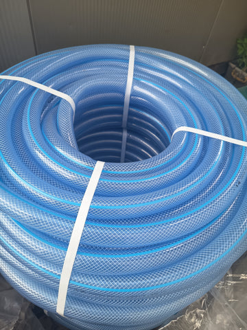 Furtun gradina terasa Transparent cu Insertie 1/2 furtun apa 25 m