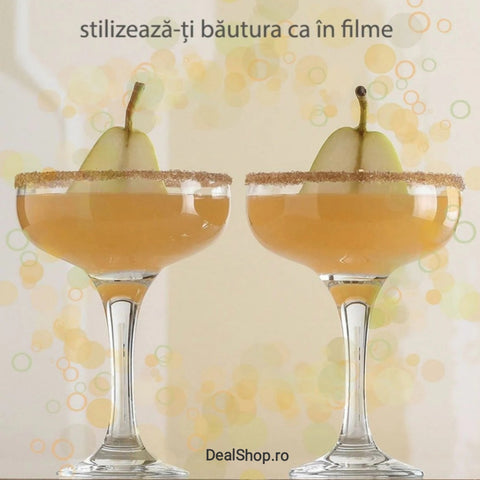 Set 12 pahare cocktail vin spumant desert sticla LAV Misket 235 ml TERASA EVENIMENTE CADOUL PERFECT
