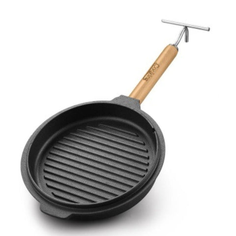 Ceaun 12 litri fonta pura 2 in 1 capacul poate fi folosit ca tigaie grill Gateste sanatos traditional