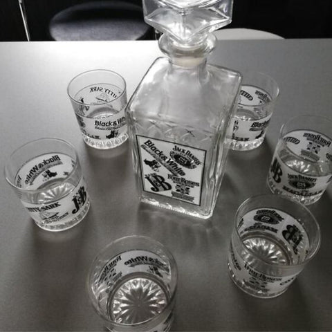 Set whisky Brands 7 piese decantor sticla 6 pahare