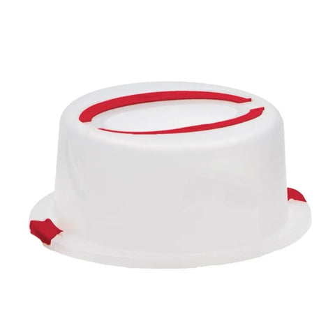 Suport rotund cu Capac pentru Tort sau Prajituri 30 x 15 cm