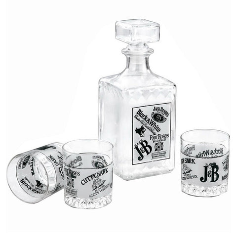 Set whisky Brands 7 piese decantor sticla 6 pahare