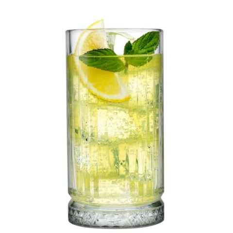 Set 6 pahare sticla 300 ml MANSOURA LINES,cadoul perfect pt terasa evenimente