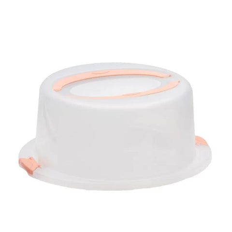 Suport rotund cu Capac pentru Tort sau Prajituri 30 x 15 cm