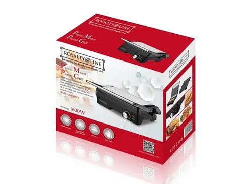 Sandwich Maker Panini Grill Royalty Line 1600 W