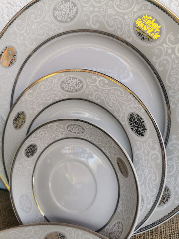 Set portelan 6 persoane 30 Piese Rawi 70 Eleganta si Rafinat cadoul perfect pt evenimente nunta botez onomestica