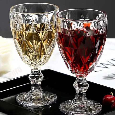 Set 12 pahare cu picior sticla transparenta MARMARA 140 ml si 95 ml Eleganta pentru Orice Ocazie eveniment
