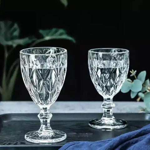 Set 12 pahare cu picior sticla transparenta MARMARA 140 ml si 95 ml Eleganta pentru Orice Ocazie eveniment