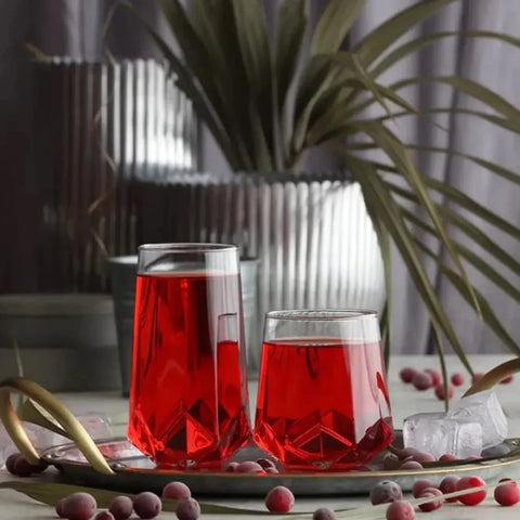 Set 12 pahare sticla LAV Valeria 400 ml Perfecte pentru Servirea Oricarei Bauturi la evenimente