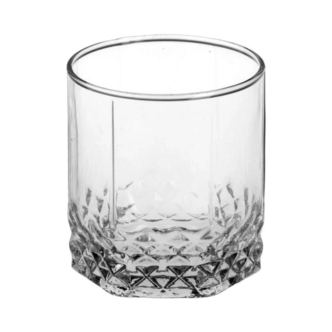 Set 12 pahare sticla Whisky 315 ml Pasabahce Valse evenimente
