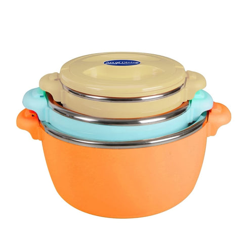 Set 3 caserole termice Heinner Art of Dining – 2 litri 4 litri și 6 Litri mențin temperatura mâncărurilor calde sau reci
