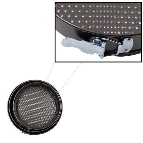 Set 3 tavi pentru tort cu suprafata antiaderenta si baza detasabila forma rotund