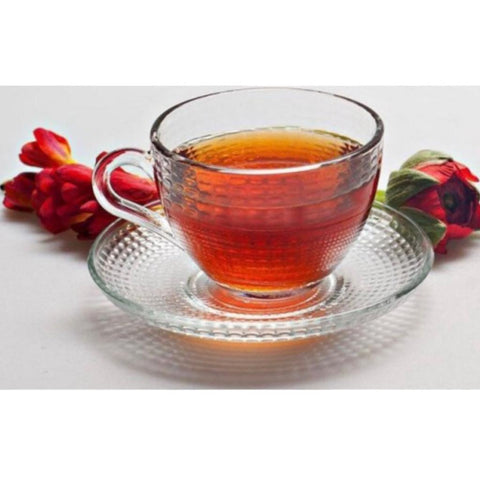 Set 6 cești cafea ceai  Sticlă Transparentă cu Farfurii 190 ml Venice Eleganță și Stil pentru Momentele Tale de Răsfat