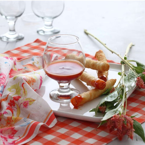 Set 6 pahare Cognac whiskey 250 ml sticla Kouros Uniglass  Rafinament și Eleganță pentru Momentele Tale de Relaxare