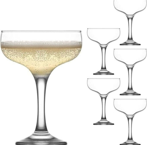 Set 6 pahare cocktail vin spumant desert LAV Misket 235 ml TERASA PISCINA EVENIMENTE CADOUL PERFECT