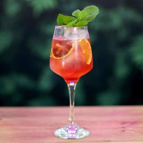 Set 6 pahare pentru vin rosu si apa 310 ml KING din sticla Eleganta si Versatilitate