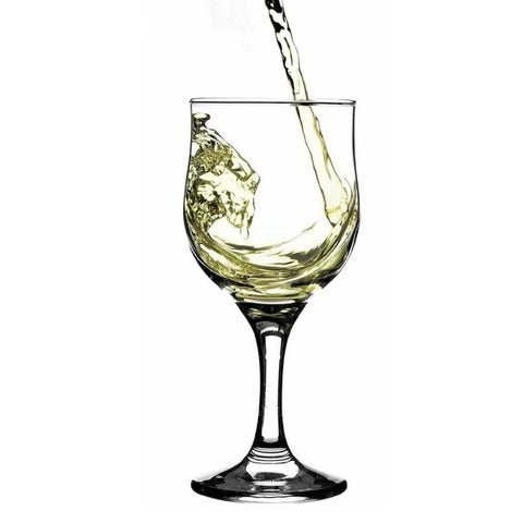 Set 6 Pahare apa vin cu picior  Ariadne 280 ml terasa piscina evenimente