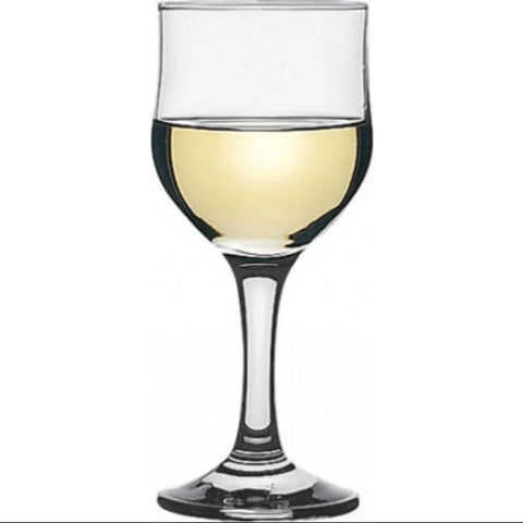 Set 6 Pahare apa vin cu picior  Ariadne 280 ml terasa piscina evenimente
