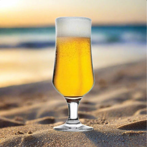 Set 6 pahare bere suc apa înghețată cu Picior CADOUL PERFECT 365 ml Ariadne Cocktailuri la terasa piscina si evenimente