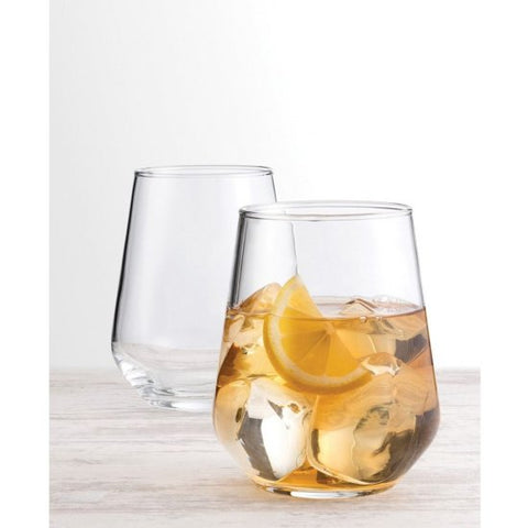 Set 12 Pahare din Sticlă King 350 ml Apa Suc Vin Coniac Whiskey