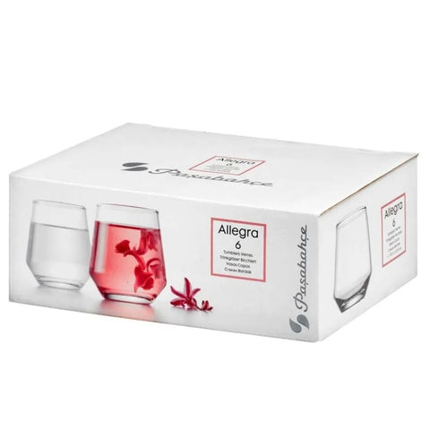 Set 6 Pahare Pasabahce Allegra 115 ml Eleganta și Stil pt Fiecare Ocazie