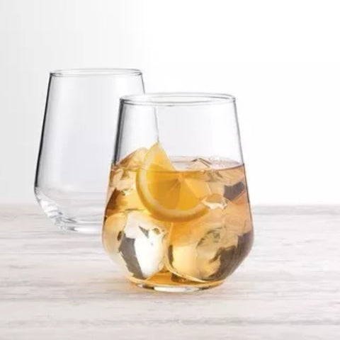 Set 6 pahare sticla pentru apa suc răcoritoare king 410 ml terasa evenimente CADOUL PERFECT