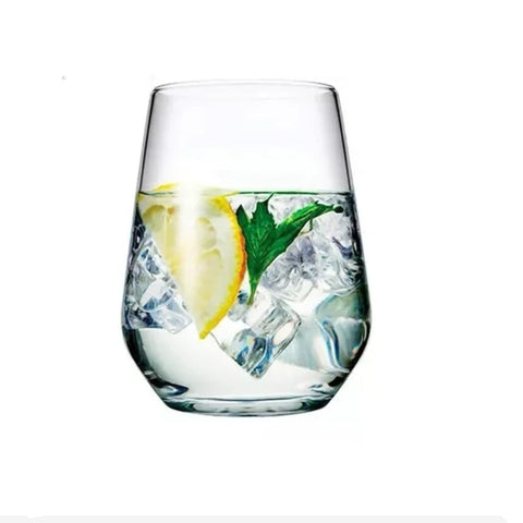 Set 6 pahare sticla pentru apa suc răcoritoare king 350 ml