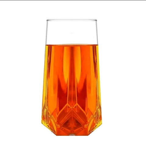 Set 6 pahare înalte apa vin bere suc Valeria LAV sticlă de 460 ml TERASA EVENIMENTE CADOUL PERFECT