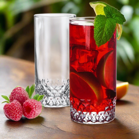 Set 6 pahare apa suc vin bere sticla Pasabahce Valse 440 ml
