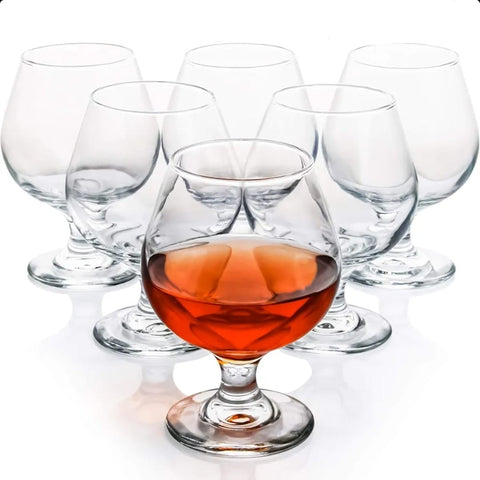 Set 6 pahare tarie coniac whisky Pasabahce Bistro 395 ml