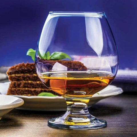 Set 6 pahare tarie coniac whisky Pasabahce Bistro 395 ml