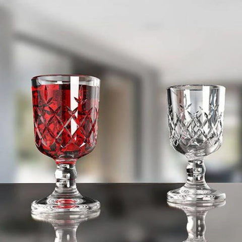 Set 6 pahare shot cu picior 50 ml Calvin