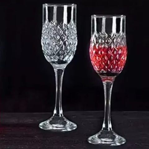 Set 6 pahare sticla 200 ml cu Decantor Rotund pentru bauturi 1,2 litri ideal pt terasa curte