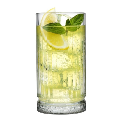 Set 6 pahare sticla 300 ml MANSOURA LINES,cadoul perfect pt terasa evenimente