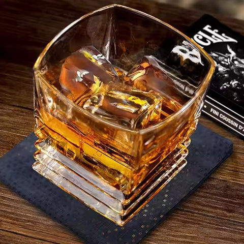 Set 6 pahare sticla LAV Elegan 315 ml Whisky Vodka Brandy tarie evenimente CADOUL PERFECT