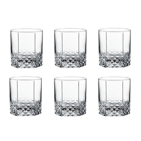 Set 6 pahare sticla Whisky 315 ml Pasabahce Valse