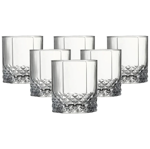 Set 4 pahare Whisky Valse Madame Coco 250 ml 42943