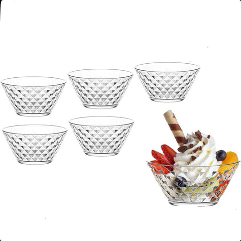 Set 6 boluri din sticla Lav Artemis 330 ml Eleganță și Funcționalitate în Bucătăria Ta