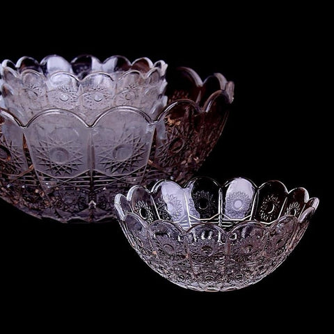 Set 7 boluri din sticla rezistenta Bohemia eleganta si durabilitate pt bucataria ta