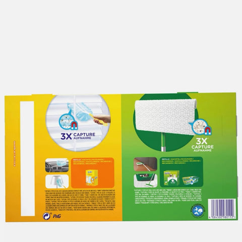 Set Mop Swiffer Uscat si Umed 2 in 1 - Swiffer Trap & LockDirt