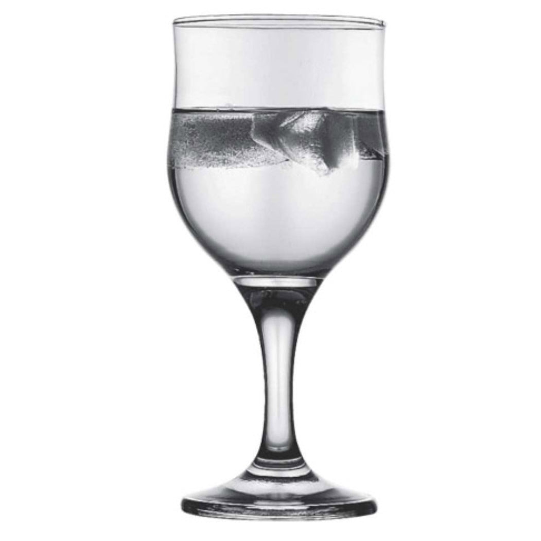 Set pahare sticla apa vin  Pasabahce Tulipe 6 piese 315 ml