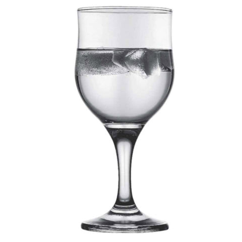 Set pahare sticla apa vin  Pasabahce Tulipe 6 piese 315 ml