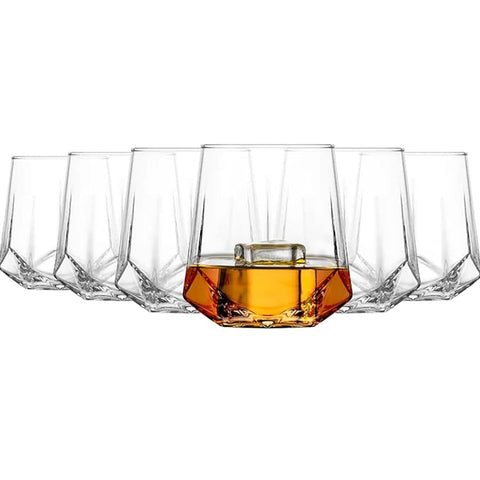 Set 6 pahare LAV Valeria 400 ml sticla Eleganta terasa evenimente
