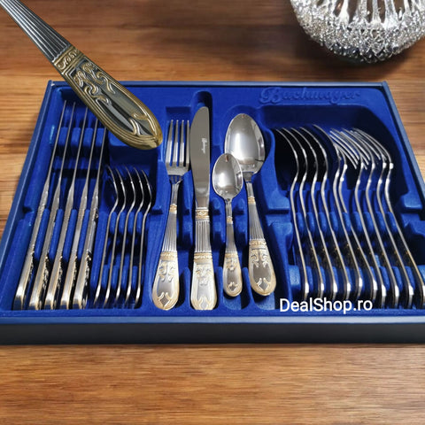 Set 6 persoane tacamuri 24 piese Bachmayer BM 2490 cadoul perfect