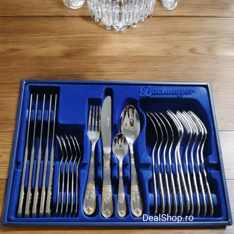 Set 6 persoane tacamuri 24 piese Bachmayer BM 2490 cadoul perfect