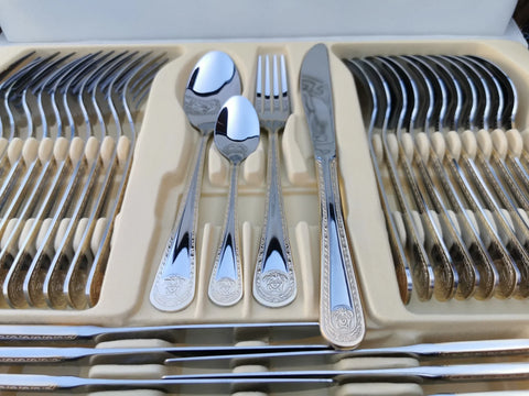 Set tacâmuri 12 persoane, 72 piese Limited Edition otel inoxidabil LV 1002