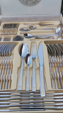 Set tacamuri 12 persoane 72 piese Limited V.Edition otel inoxidabil LV-1001