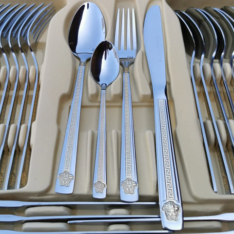 Set tacamuri 12 persoane 72 piese Limited V.Edition otel inoxidabil LV-1001