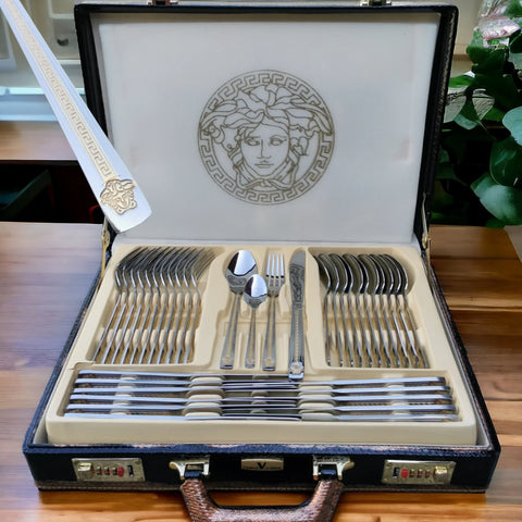 Set tacamuri 12 persoane 72 piese Limited V.Edition otel inoxidabil LV-1001
