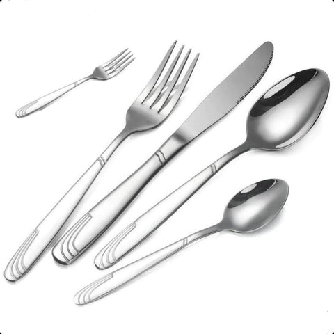 Set tacamuri pentru 12 persoane 84 piese inox BM-7480